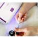 Professional LED UV Nail Lamp - Fast Drying Safe for Home & Salon Use Compatible with CND Gelish OPI & More - Buy Online on GoSupps.com