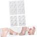 Gatuida 4 Sheets Corn Stickers Invisible Tape Foot Corn Pads Shoe Inserts Liners Anti Wear Heel Pads Soft Foam Cushions Adhesive Heel Protector Foot Care Pads Felt Feet Food Mat White - Buy Online on GoSupps.com