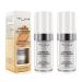 TLM Color Changing Foundation 2 Pack Flawless Warm Skin Tone Foundation for Cover Concealer All-Day Makeup Hold & Makeup Nude Face and Moisturizing Foundation for All Skin Typle