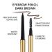 Professional Eyebrow Definer Pencil | Fill, Define & Volume | Long Lasting & Waterproof | Mela Beauty Studio (Dark Brown) - Buy Online on GoSupps.com