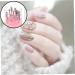 Nail Drill Bits Holder Acrylic Nail Drill Stand Displayer Organizer Container 48 Holes Manicure Tools Storage Box With Acrylic Cover Pink nail drill bit Organizer - Buy Online on GoSupps.com