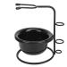 Razor brush set 2-part shaving brush with bowl stable base metal holder shaving soap peel b rgerat