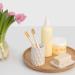 Daletu Bamboo Toothbrush Set - 10 Eco-Friendly Biodegradable Travel Toothbrushes with Soft Bristles | Reusable Natural Wood Toothbrushes for Sustainable Oral Care - Buy Online on GoSupps.com