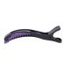 Pack of 6 Black & Purple Hair Clips - Sectioning & Curl Hairdresser Supplies | International Shipping - Buy Online on GoSupps.com