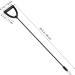 Fitness Exercise Resistance Bands - 2 Pairs with Comfortable Handles for Strength Training Pilates & Gym Workouts - Black 80x12x3cm - Buy Online on GoSupps.com