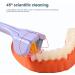 Frdun 3-Page Toothbrush - Gentle Soft Bristles for Deep Cleaning | Children's & Adult Models in Mint Green - Buy Online on GoSupps.com