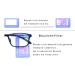 MCOORN 2 Pack Reading Glasses - Flexible Lightweight Blue Light Filter Anti-Reflective Includes Black & Blue Frames - Perfect for Eye Comfort - Buy Online on GoSupps.com