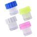 Lurrose 4 pieces Colored contact lens cleaning box plastic cleaner magnifying contact lens cleaner Manual cleaning tool for contacts lentil cleaning case travel