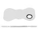 Shop Premium Cosmetic Makeup Palette Set | Stainless Steel Mixing Tray & Spatula for Flawless Foundation & Nail Art - International Shipping Available - Buy Online on GoSupps.com
