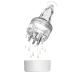Scalp Hair Comb Applicator Massager for Essential Oil Growth | Easy to Use & Install - Crystal Clear - Buy Online on GoSupps.com