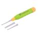 Qtqgoitem Plastic Household Anti- Ear Cleaner Flashlight Earpick Curette Remover Dark Green (Model: 37b 287 fa5 f46 123)