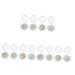 Beavorty 12 Boxes Nail Rhinestone Floral Decorations Half Pearl Bead Round Shiny Pearls Nail Charms Nail Decorations for Nail Art Hair Decor Rhinestone for Nails Resin Materials Nonporous