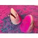 PINK Shark Attack Bath Bomb! Handmade in the UK Fizzer creates a Shark bite Blood Bath like Jaws in your tub New and Improved - Buy Online on GoSupps.com