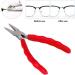 Buy Nasal Pad Tongs - DIY Craft Glasses Pliers Micro Stainless Steel Optical Tool for Frame Repair | International Shipping - Buy Online on GoSupps.com