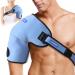 Comfpack 3D XL Shoulder Ice Pack Rotator Cuff Hot Cold Therapy Shoulder Support Ice Wrap for Frozen Shoulder Sports Injuries Bursitis Tendinitis Surgery Recovery Left or Right Shoulder