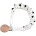 GLASSNOBLE Pacifier Chain for Newborns | Cotton Clip for Teething & Chewing | International Shipping Available - Buy Online on GoSupps.com