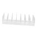 Didiseaon 5 pcs Shadow Rack Practical Cosmetic Air Organizer Organizing Eye Powder Cushion Drawers Plastic 17x8.5cmx5pcs Transparent Colorx5pcs
