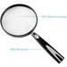 Handheld Magnifier Glasses Old Man Reading HD Gift 6X Glass for Read Books Newspaper Maps Needlework Soldering Repair Black Made in China - Buy Online on GoSupps.com