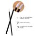 100PCS Disposable Lip Brushes Kit - Gold Lipstick Gloss Wands Applicator | Perfect Makeup Tool for Professional Results - Buy Online on GoSupps.com