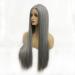Silky Long Straight Hair Lace Front Wig - Heat Resistant Synthetic Hair for Ladies | 14in & 20in | Perfect for Daily Use & Halloween Parties - Buy Online on GoSupps.com