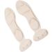 Exceart Women's Heel Cushion Inserts & Insoles Comfort & Support for High Heels | Creamy White & Black - Buy Online on GoSupps.com