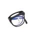 Portable Folding Reading Glasses for Women Men Blue Light Blocking Readers Multifocus Anti Glare Glasses(Couleur:Noir Grandeur:2.0x)