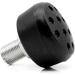 Gefemini 85A Roller Skate Toe Stops - 2 Pcs Adjustable Rubber Brake Blocks for Quad Skates - High-Elastic with Wrench - Black Round Design - Buy Online on GoSupps.com