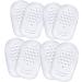 NOLITOY 8 Pairs Self-Adhesive Heel Pads for Women | Clear High Heel Cushion Inserts & Grips for Ultimate Comfort - Buy Online on GoSupps.com