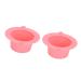 Buy Pink Wax Warmer Bowl & Pot Set - 2 Pack Silicone for Home Use | International Shipping Available - Buy Online on GoSupps.com