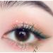 BADALO Extremely Fine Waterproof Eyeliner Ultra Fine Long Lasting Nonsmudge Female Beginner Eyeliner Pen Pink Eyeliner Pen Size 3 dark golden green - Buy Online on GoSupps.com