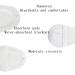 20PCS Eye Pads Sterile Nonwoven Eye Patches Nonwoven Fabrics Eye Patch Stickers Self Adhesive for Adults Student - Buy Online on GoSupps.com