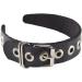 TQUXNGA PU Leather Headband Gothic Tiaras Leather Buckle Headband Rock Headband Punk Headband Steampunk PU Leather Headpiece Red - Buy Online on GoSupps.com