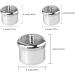 Manicure Container Liquid Powder Cup Crystal Tools Dispensing Container With Lid for Women nail liquid dish - Buy Online on GoSupps.com