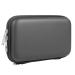 Eva Hard Shell James Diabetes Compact Case for Glucose Meter Test Strips Lancing Device. (Black)
