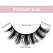 10 Pairs False Eyelashes Russian Strip Lashes False Eyelashes Natural Fluffy Wispy 3D Curly Soft Reusable Strip Lashes Extensions Thick black - Buy Online on GoSupps.com