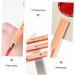 MAGICLULU 1pc Retractable Lip Brush Lip Applicator Retractable Lipstick Brush Portable Eye Shadow Flat Concealer Brush Eyeshadow Major Travel Plastic Smudge Stick - Buy Online on GoSupps.com