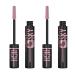 Maybelline New York - Lot de 2 Mascaras Volume et Longueur - Sky High Cosmic Black - 2 x 7 2 ml