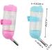 NA 2 Pcs(80ml) Hamster Dispenser Bottle Plastic Hanging Water Bottle Small Animal Water Bottle for Rabbit Guinea Pig Rat Gerbil - Buy Online on GoSupps.com