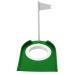 Golf Putting Cup, Indoor Outdoor Plastic Golf Training Aids with Hole and Flag