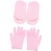 minkissy 4 Pairs Moisturizing Gloves Mitten hand moisturizing gloves cotton hand gloves moisturizing mittens kids overnight Spa Glove fingerless gloves gel gloves short boots dry hands Miss - Buy Online on GoSupps.com