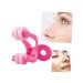 Angoily Nose Straightening Clip & Slimming Tool | Double-Effect Nose Shaping & Blow Dryer Stand | Cow Ears Headband - Pink - Buy Online on GoSupps.com