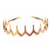 Buy Gazechimp Zigzag Toothed Headband Hair Comb for Women Men & Girls - 1 Piece (1 Pack) - Perfect Hair Accessory for All Styles - Buy Online on GoSupps.com