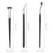 Buy 3Pcs Eyelash Brushes Set | Angled Fan Flat Fan & Eyeliner Brush for Perfect Makeup | International Shipping Available - Buy Online on GoSupps.com