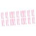 Baluue 18 Pcs Silicone Lip Brush Lip Mask Brush Tool Eyeshadow Makeup Tool Lip Applicator Abs 11.5X1X1CMx3pcs Assorted Colorx3pcs