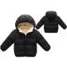 YOPOTIKA Baby Hooded Outerwear Jacket | Removable Hood | Warm Fleece Coat | Navy Blue | 12-18 Months, 2-3 Years - Buy Online on GoSupps.com