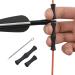 Archery Bowstring Finger Saver QuickShot Finger Guard for Hunting Shooting or Bowfishing Protective Black