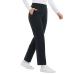 BALEAF Women's Straight Leg Golf Pants Stretch Sweatpants Pull-on Dress Work Pants with Zipper Pockets Black Large