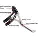 Bibike Ultralight 4-Finger Aluminum Alloy Brake Lever - Silver - Buy Online on GoSupps.com