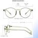 Firmoo Anti Glare Blue Light Blocking Glasses for Women Men - Green Non-Prescription Eyeglasses 1.5x - Buy Online on GoSupps.com