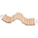 Wooden Hamster Ladder - Pet Suspension Bridge for Climbing and Swinging - Ideal for Mice, Gerbils, Chinchillas, and Parrots - Buy Online on GoSupps.com